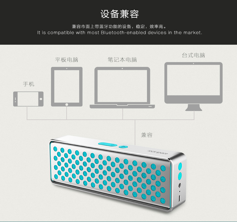 rockspace鉑音藍牙音箱