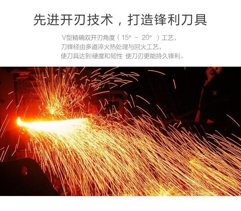 朗馬 德國(guó)高檔進(jìn)口不銹鋼廚房套刀刀具 鉬釩鋼菜刀套裝四件套