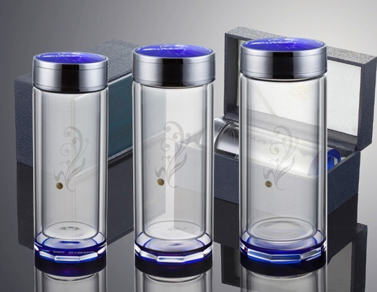 思寶藍(lán)水星1、2、3號(hào)雙層玻璃杯360ml