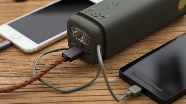 戶外騎行8000mAh毫安戶外無線音箱移動(dòng)電源充電寶藍(lán)牙便攜式迷你