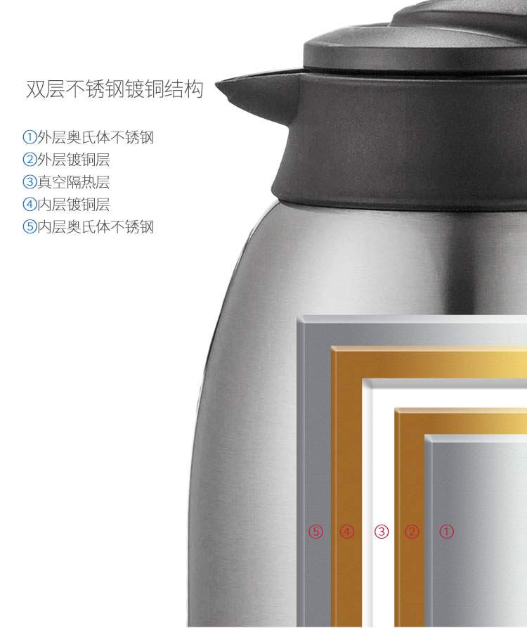 樂(lè)扣樂(lè)扣（LOCK&LOCK）家用真空保溫壺