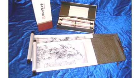 鄭板橋竹石、蘭石（對軸）