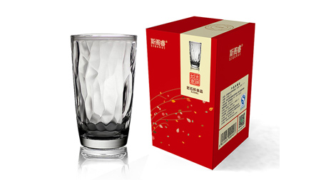 巖石水晶杯、玻璃杯
