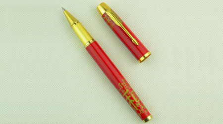 中國(guó)紅金屬水筆