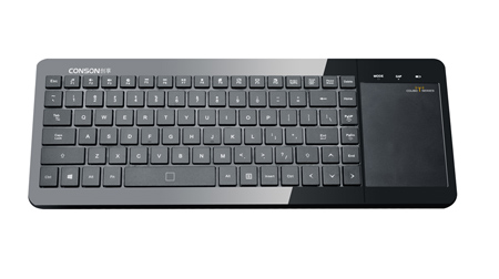 CK-470T無(wú)線觸控鍵盤(pán)觸摸TOUCH鍵無(wú)線背光發(fā)光鋰電充電鍵盤(pán)