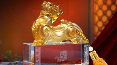 大吉祥興旺琉璃、水晶擺件