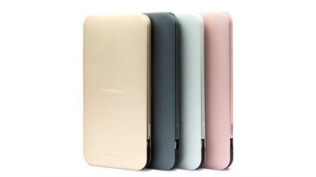 MIPOW迷你便攜超薄移動電源iPhone蘋果手機專用MFi認證充電寶