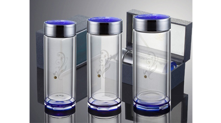 思寶藍(lán)水星1、2、3號雙層玻璃杯360ml